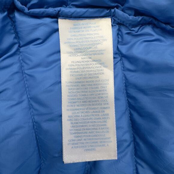 Polo Ralph Lauren‎ Infant Size 6M Puffer Jacket Fall Winter Coat Blue - Picture 6 of 6